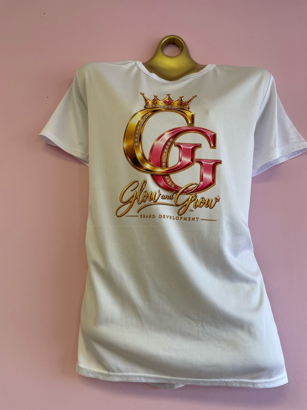 Kids White Logo Tee